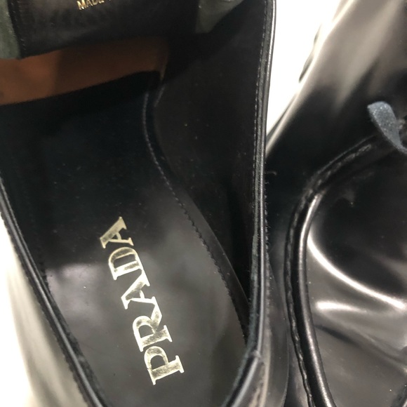 Prada Mens Lace-Up Chunky Sole Shoes - Picture 11 of 15